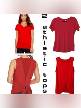 2 athletic tops